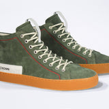 ORIGINAL LC17 | Suede Military Green - High Top - Men